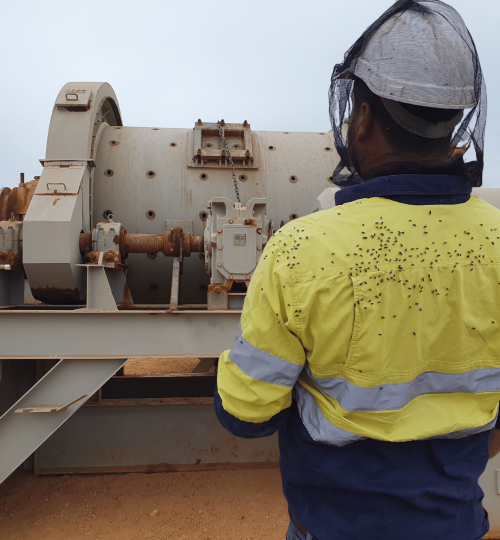 Mechanical equipment inspection on site on behalf of the client.