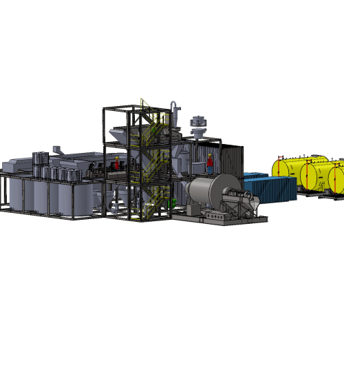 Gravity, Flotation & Filtration modular plant design.