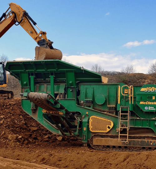 Mobile crushing plant O&M